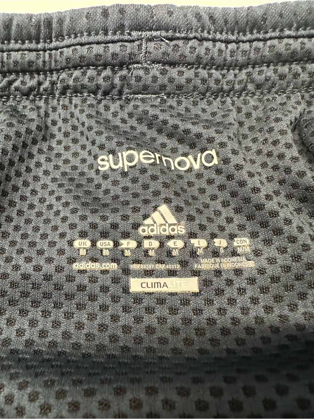 Adidas Mens Supernova black series running shorts. Size (M). New without tags.